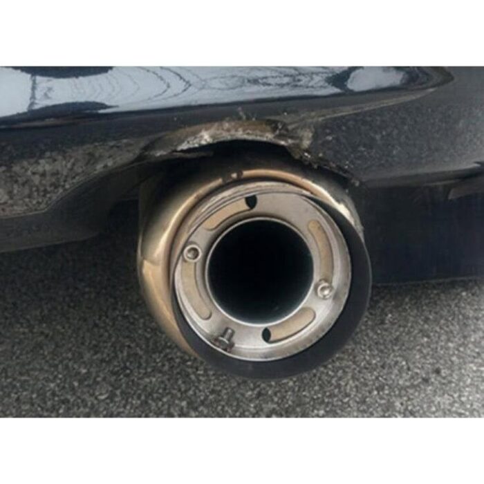 Car Auto Universal Exhaust Muffler Silencer 3 5 4 4 5 inch Unadjustable Tail Muffler