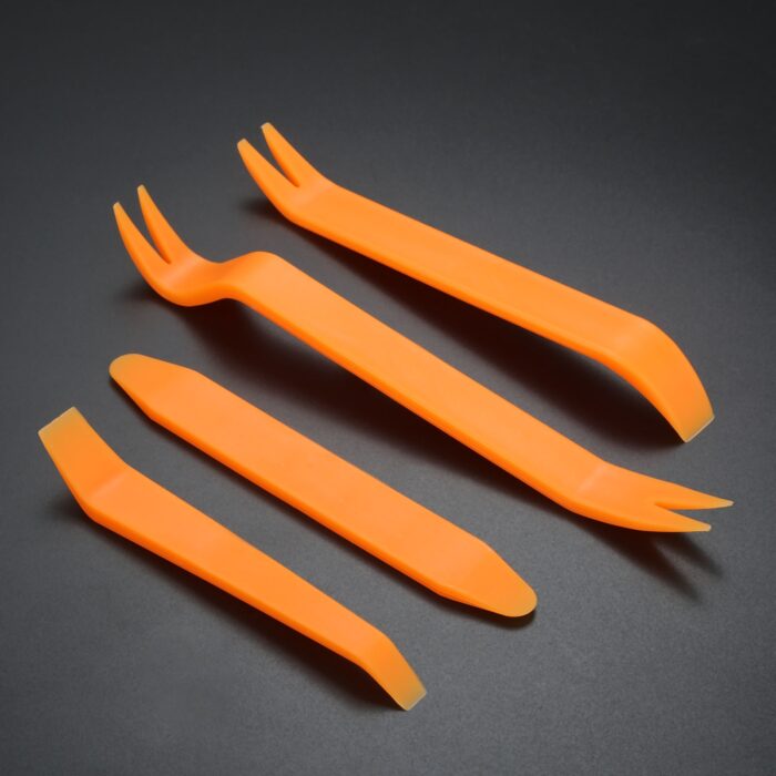 Yetaha 4pcs Auto Plastic Pry Removal Tool Car Radio Door Clip Panel Trim Dash Audio Installer 1